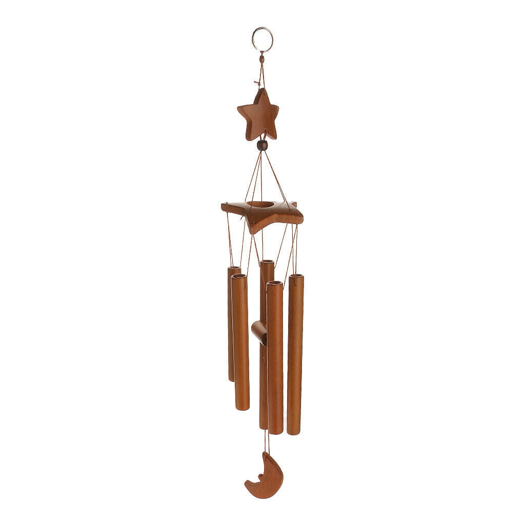 2 Pieces / Set Bamboo Wind Chimes Bells, Lucky Fengshui Ornaments, Unique Gifts