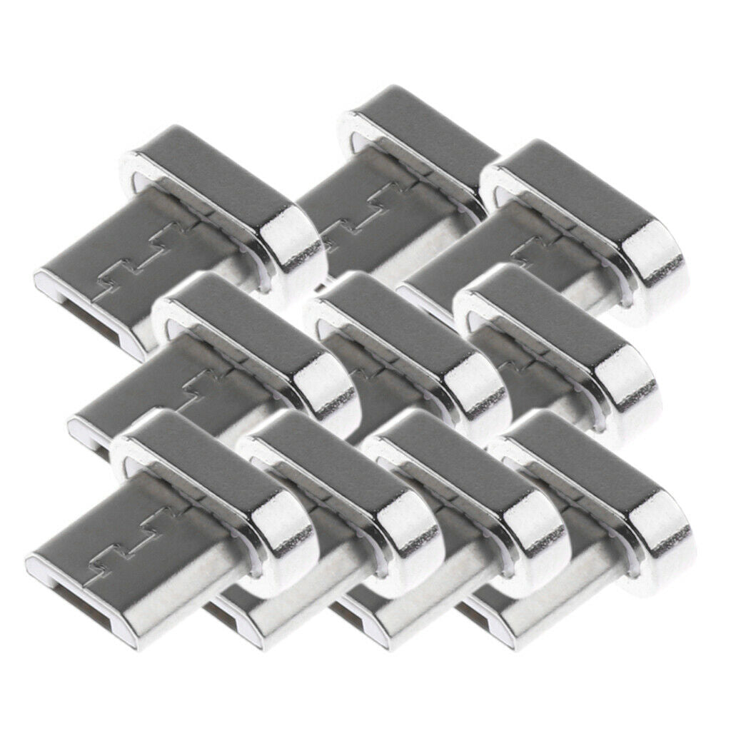 10 pieces micro USB magnetic connector charger connector for