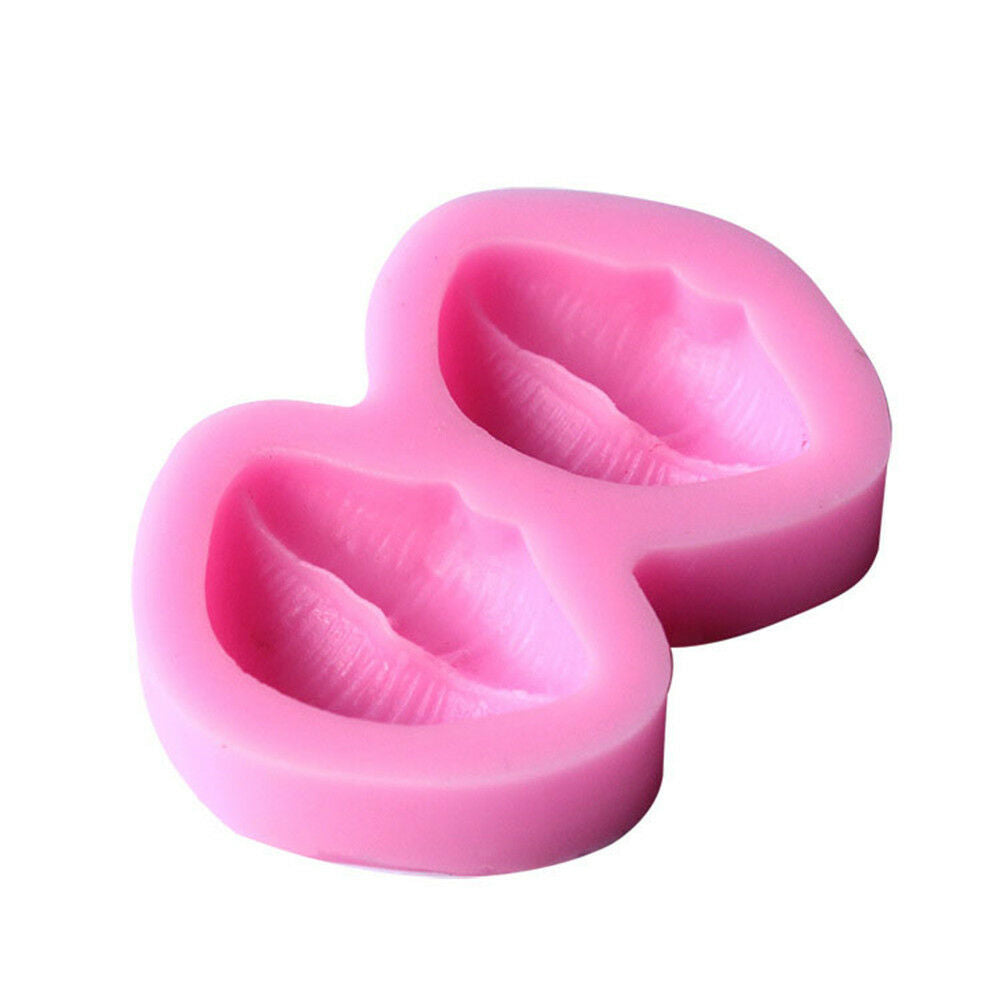 sexy lips silicone fondant cake decor mold chocolate baking sugarcraft too.l8
