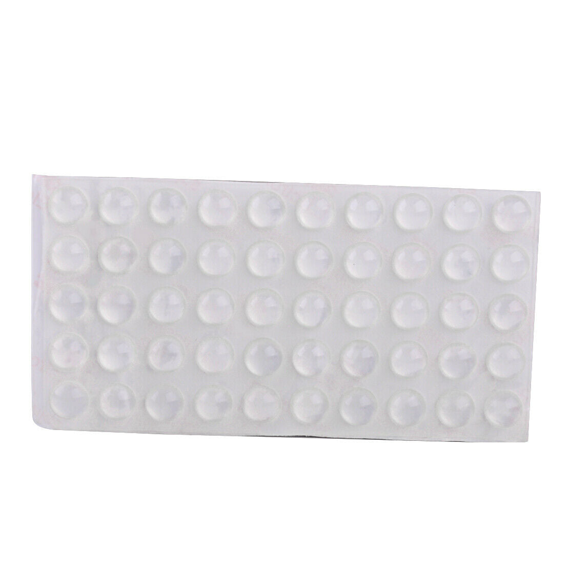 50x Self Adhesive Silicone Rubber Cabinet Door Pad Bumper Stop Damper Cushion An