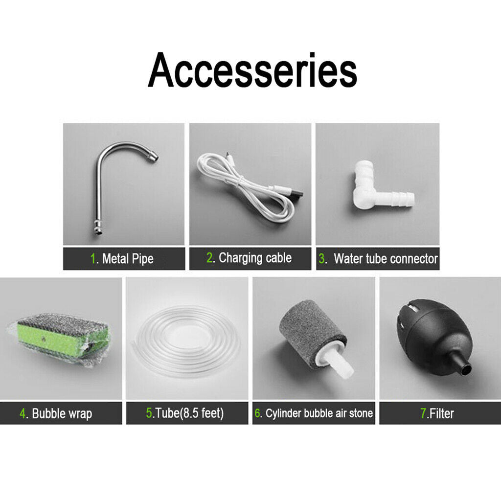 Portable Marine Aerator  Air Water Pump System For Fishing Aquarium