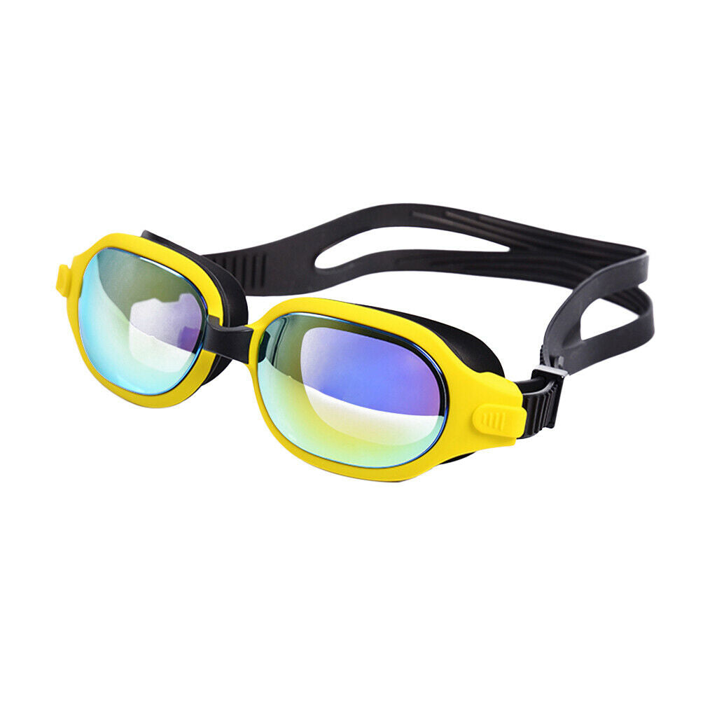 Anti Fog Swimming Goggles Waterproof UV Protection Polarized Glasses Yellow