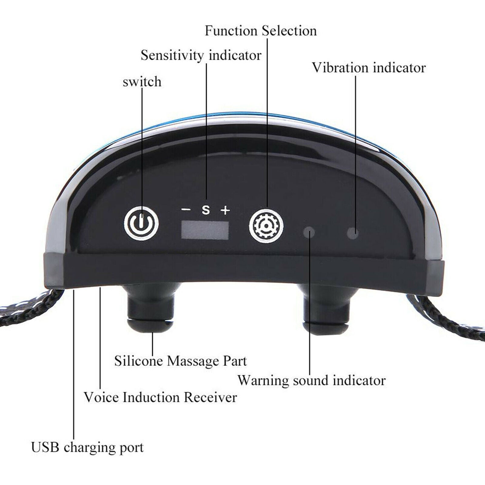 Dog No Bark Collar Small Medium Large Dogs Anti Barking Control Training Equipme