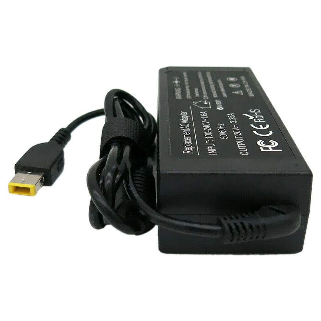 Laptop Power Adapter Cable AC 100-240V 1.6A Input DC 20V 3.25A 65W Output