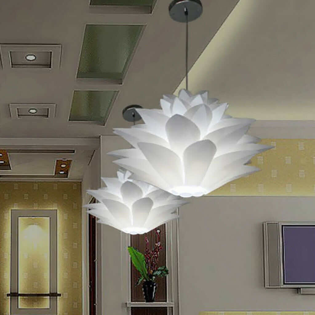 Lotus shaped hanging lamp pendant light DIY lamp accessory for E27