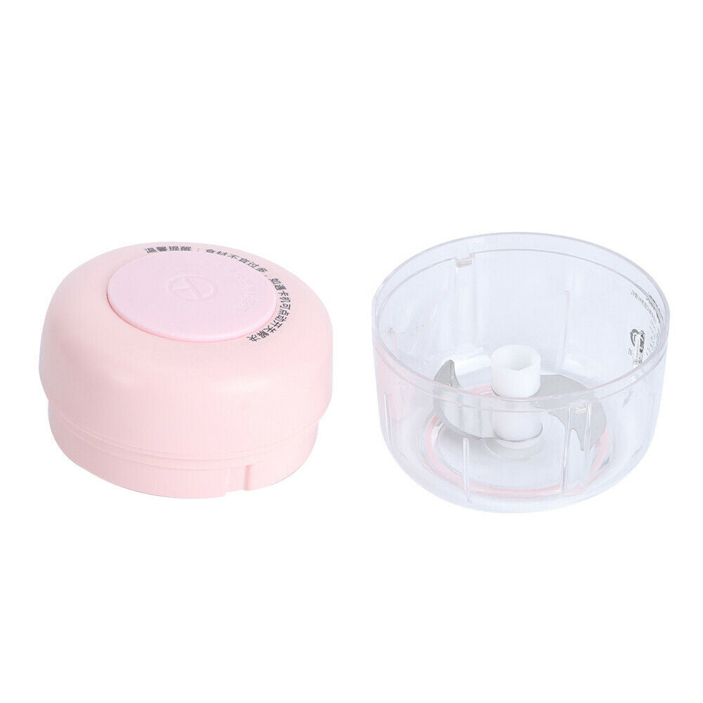 Mini Electric Garlic Food Chopper Vegetable Chopper Grinder Blender Crusher