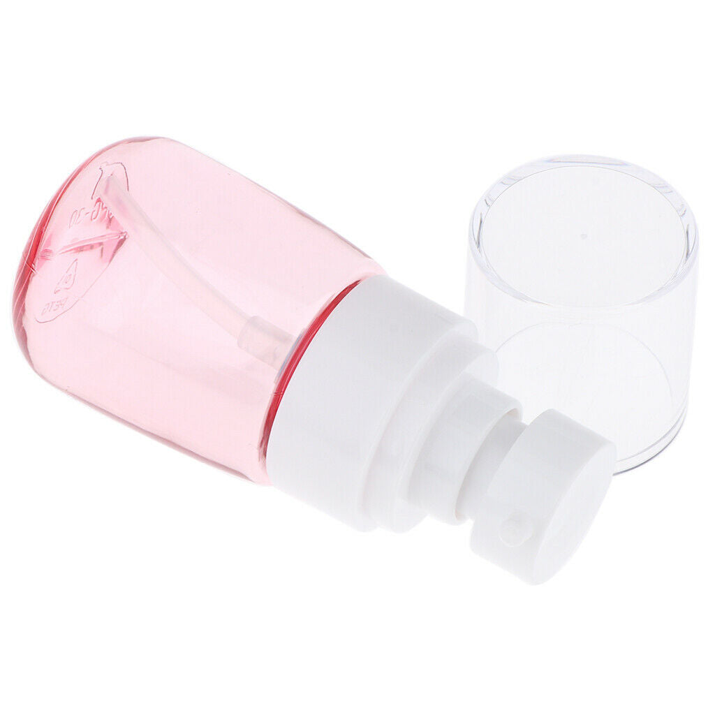 2 Pieces Plastic Reusable Fine Mist Sprayer Bottle for Travel Makeup Perfume