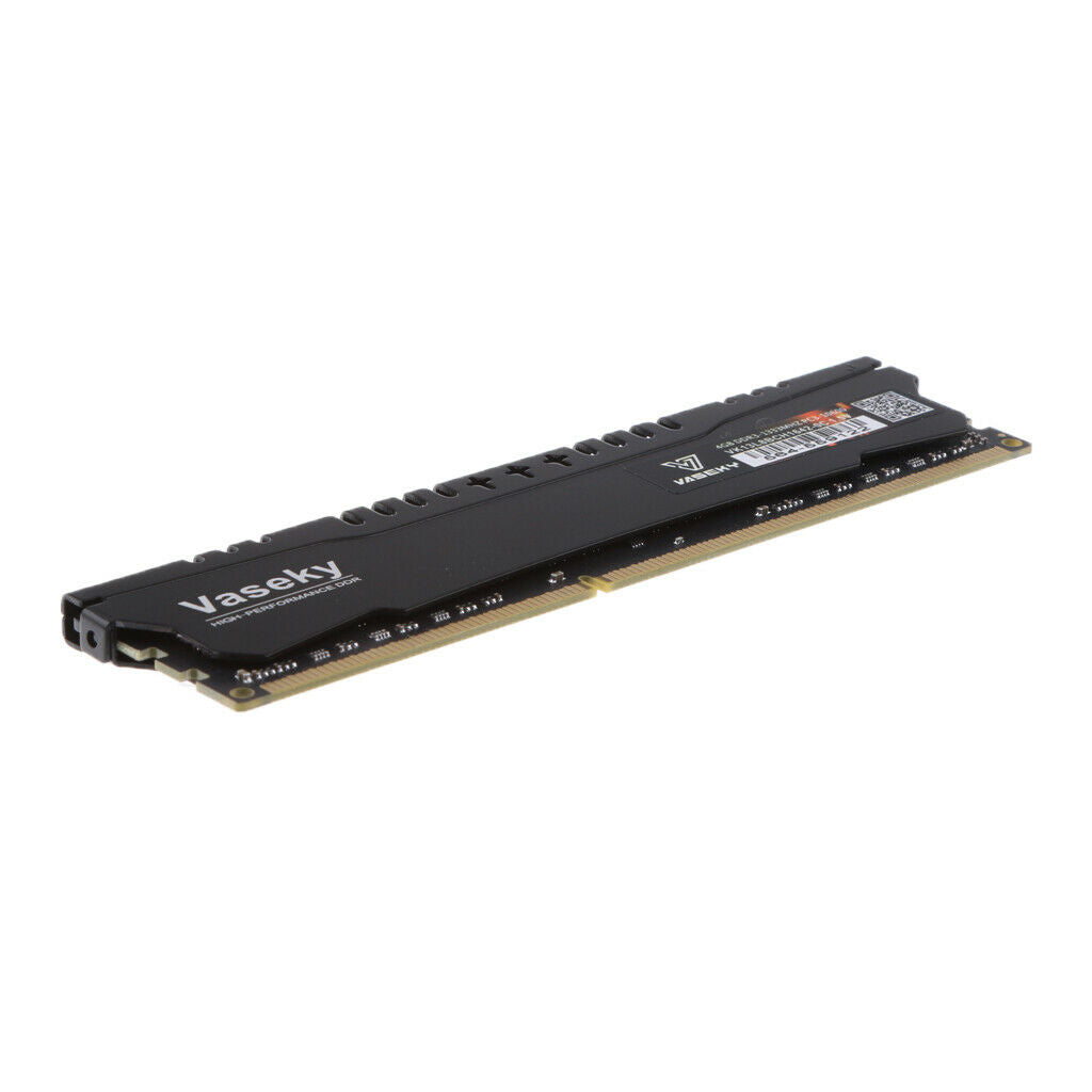 Black High Speed 4G DDR3 RAM 1333MHZ Desktop Game Memory Kit for Computer