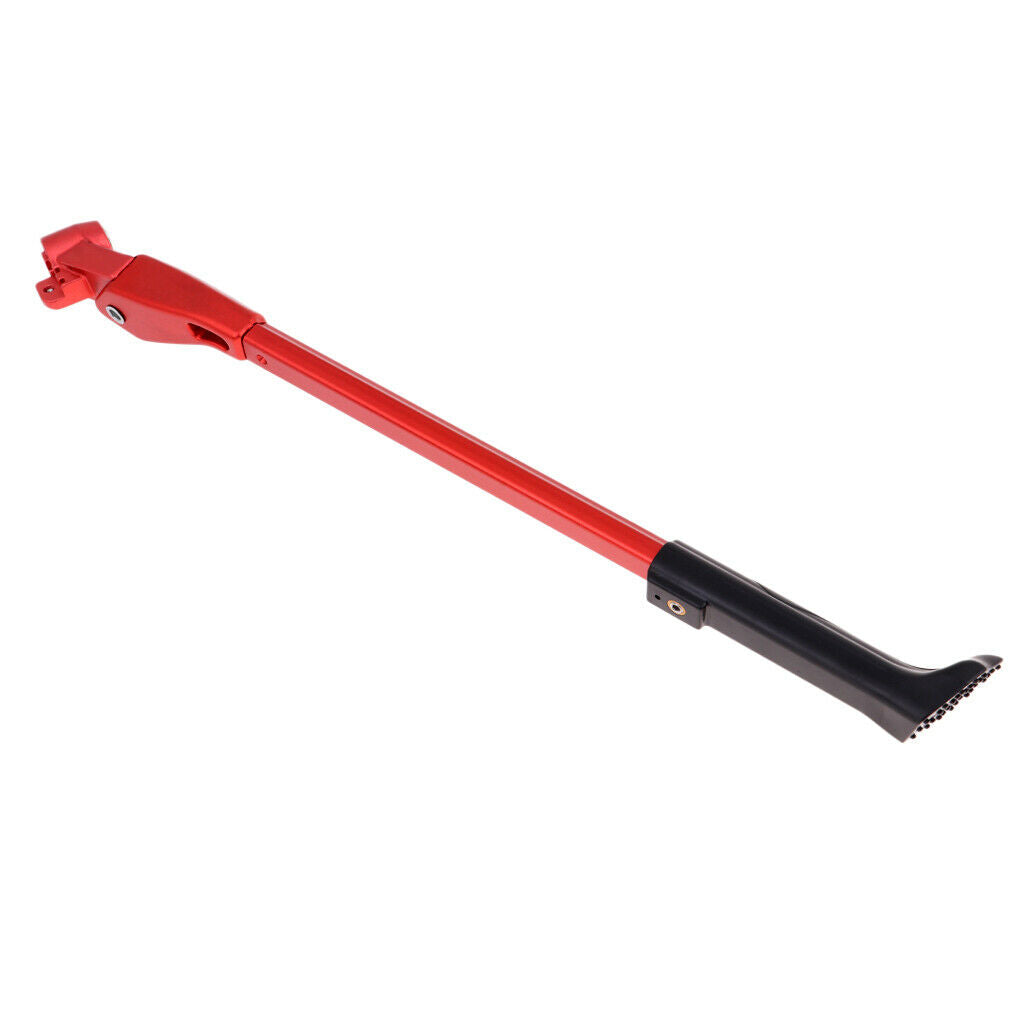 Adjustable Mountain Road Bicycle Rear Kickstand Bike Side Kick Stand  Red