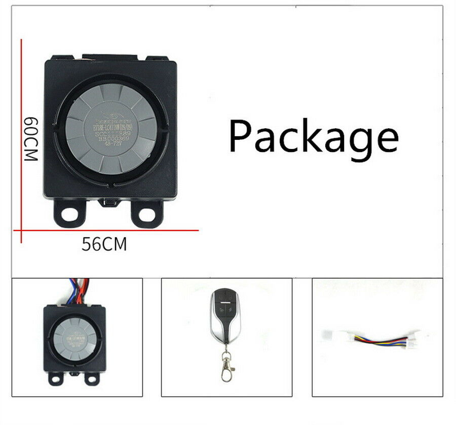 Motorcycle Anti-theft Alarm Security System Remote Control Keyless Engine Start