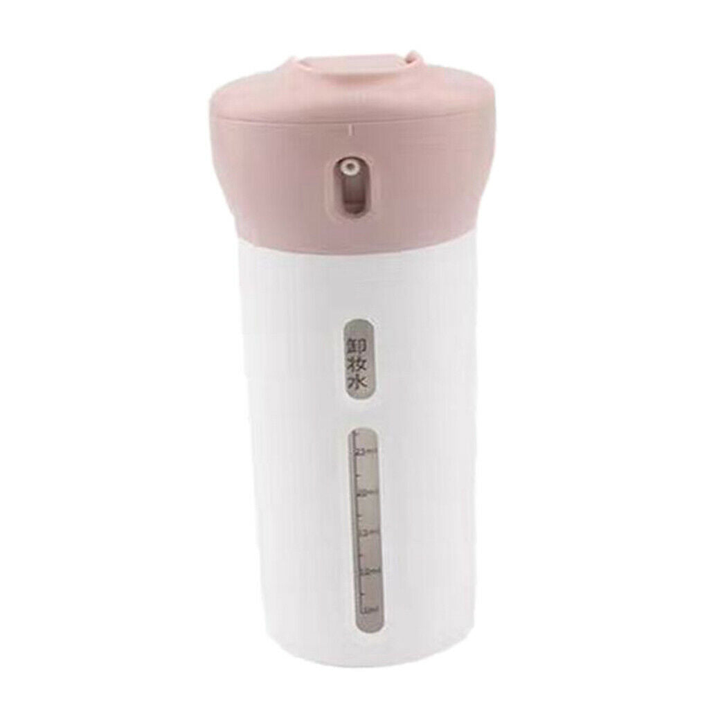 Bottle Portable Shower Sub-bottling Press Tube Wash Liquid Container Pink