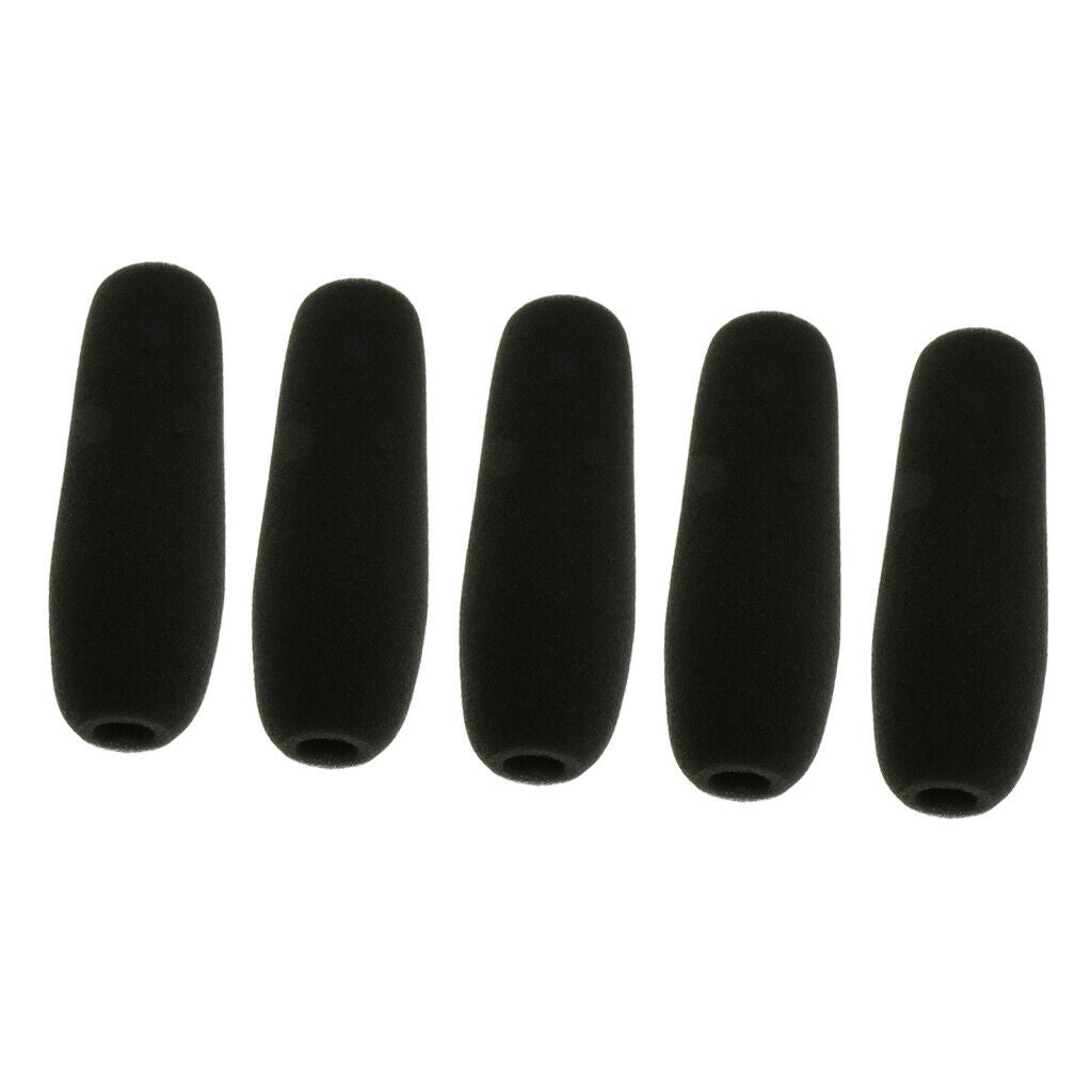 Pack of 5 Microphone Windshield Foam Sponge Covers