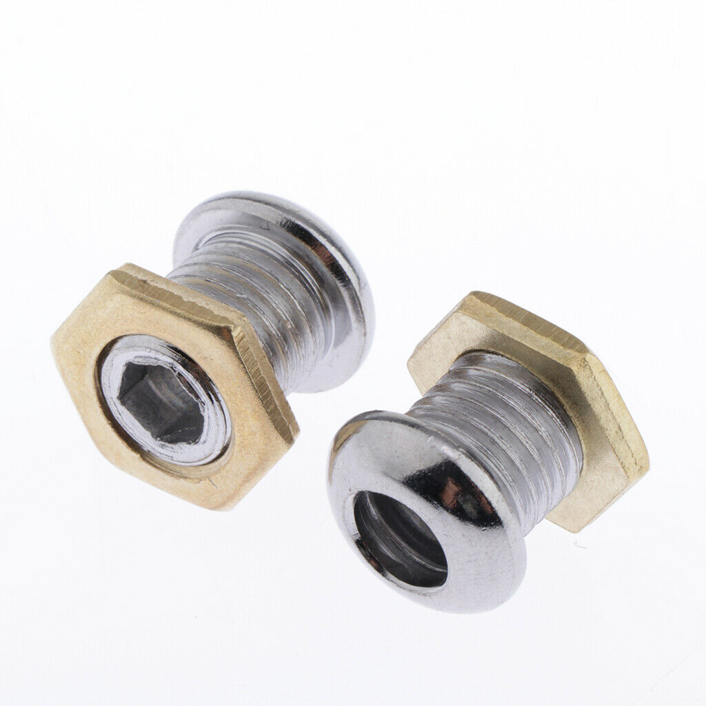 20pcs/pack 1/2" Die Cast Drum Air Vent Part for Bass Tom Snare Kit Build