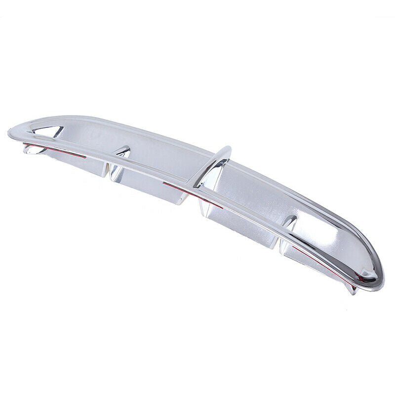 1x Chrome Fairing Vent Accent Cover Fit For Electra Glide Ultra Classic Low New