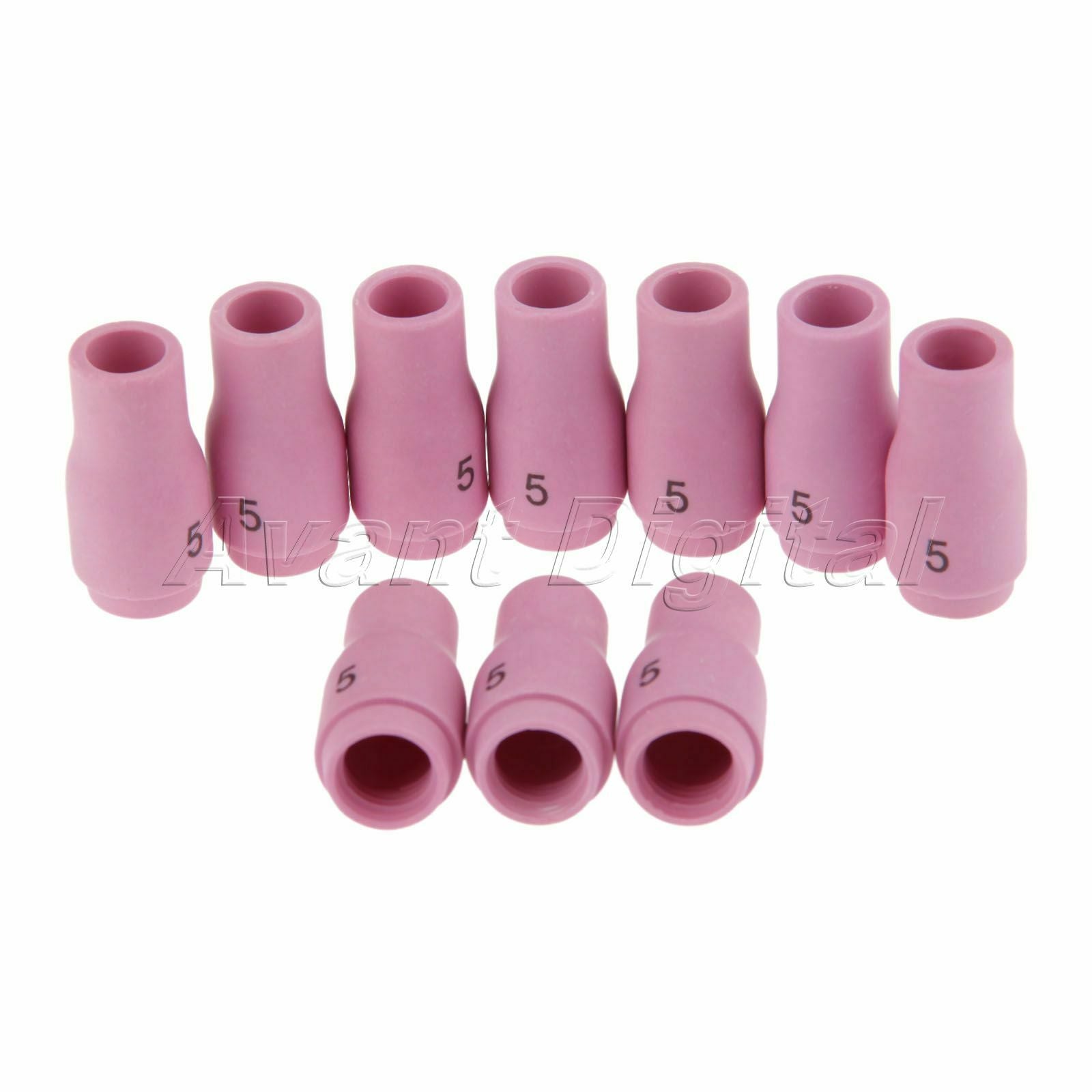 13N09 #5 5/16" orifice TIG Ceramic Cups for PTA SR DB WP-9 20 25 TIG Torch 10PK