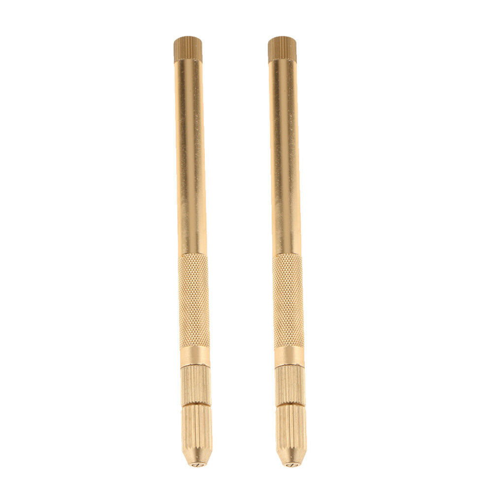 2 Pieces Aluminum Hook with Non-Slip Handle Use for Making Wig And Lace