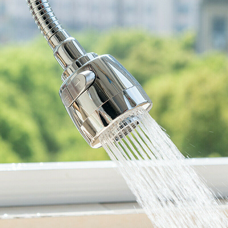 360 Degree Adjustment Kitchen Faucet Extension Tube Bathroom Extension Water^Tap