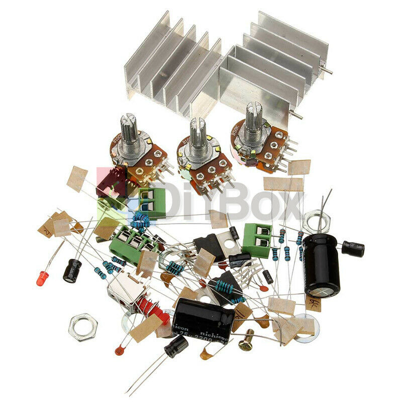 2 Channel 15W+15W 2 CH 15W×2 TDA2030A HIFI Stereo Amplifier AMP Board DIY Kits