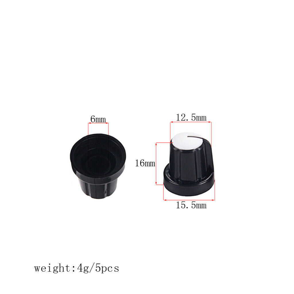 Guitar Speed Control Tone Volume Kit Knob For Guitar Effect Amp Speaker Part
