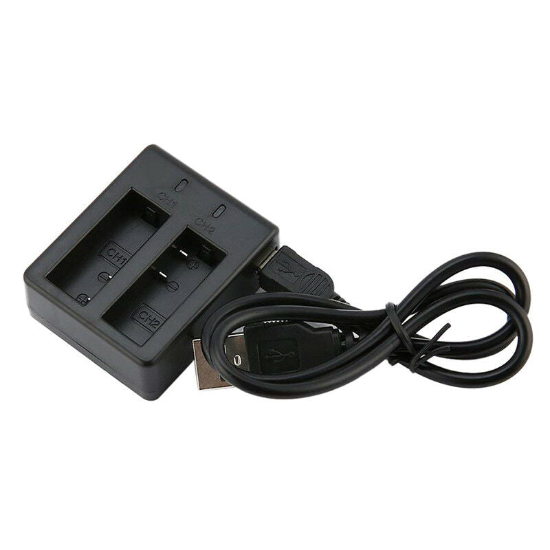 2in1 Dual Slot Battery Charging Cam Charger Camera Dock for EKEN SJCam SJ4000 DD