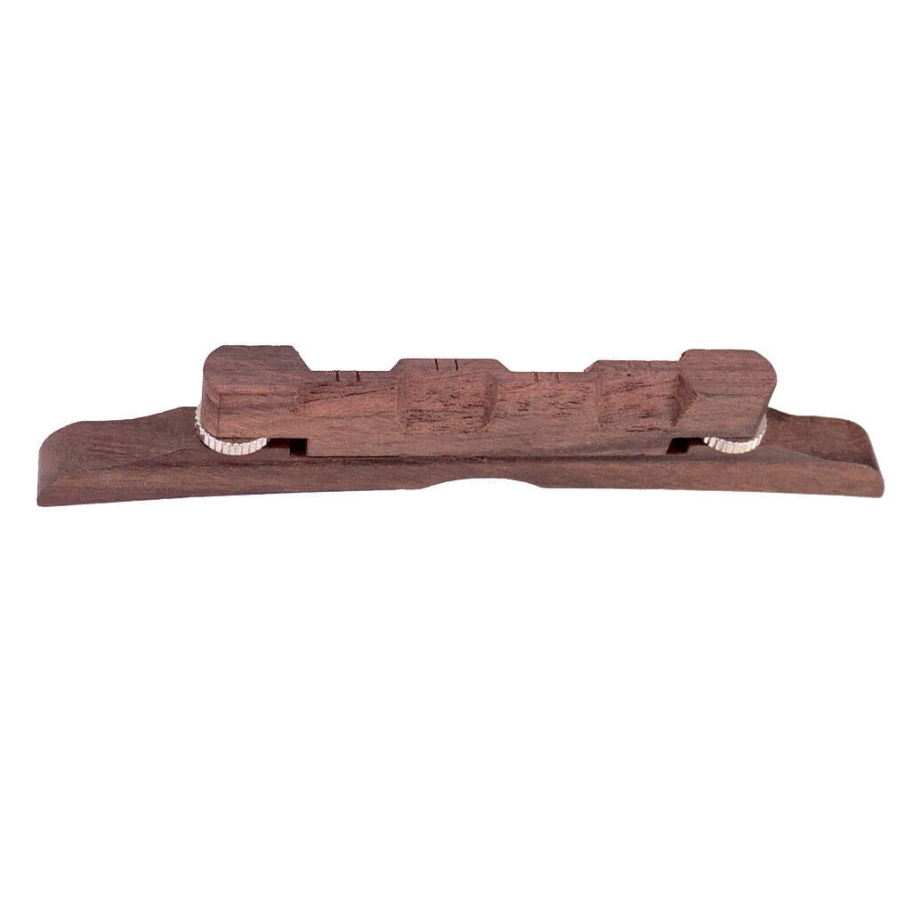 Adjustable Rosewood Guitar Bridge Saddle for Mandolin Jazz Replacement Parts