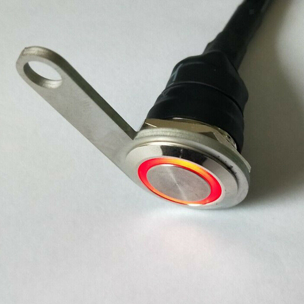2 Pcs 12V ATV Motorbike LED Handlebar Headlight Foglight Switch Waterproof