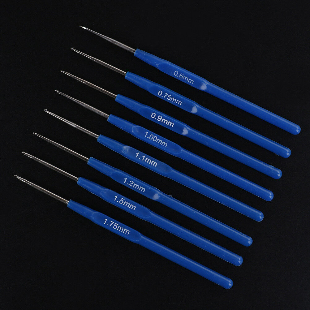 8pcs Crochet Hooks Stitches Knitting Needles Handicraft Crochet Set Weave.l8