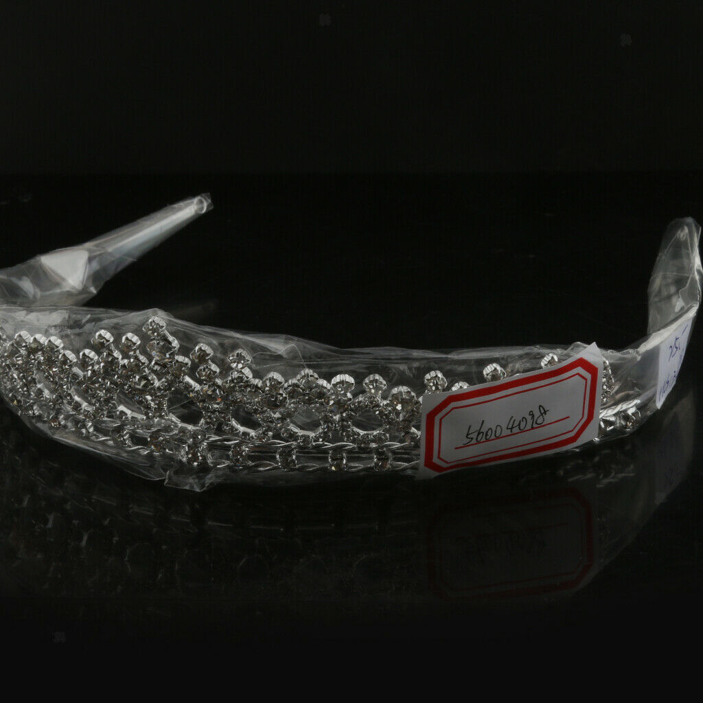 Crystal Rhinestone Wedding Party Bridal Headband Crown Tiara Hair Jewelry