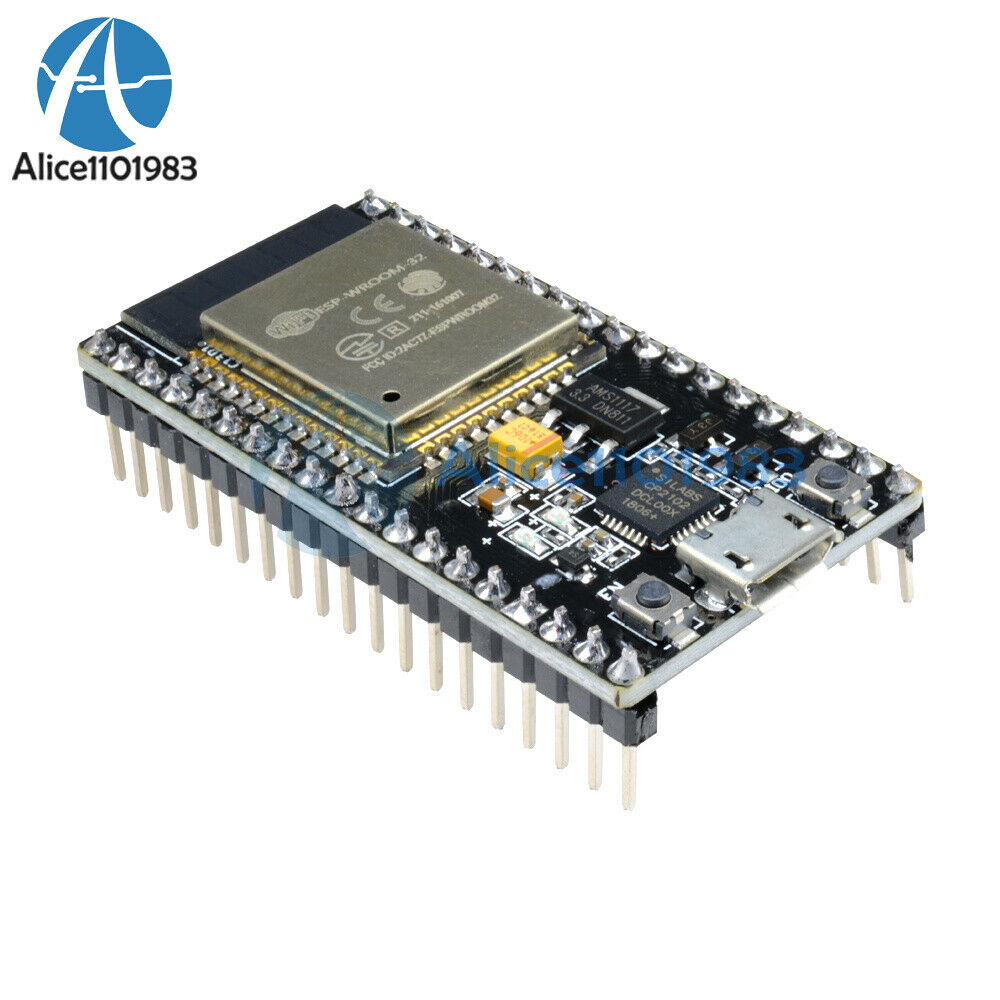 2PCS ESP32 ESP32S CP2102 Development 2.4GHz Dual-Mode WiFi & Bluetooth Antenna