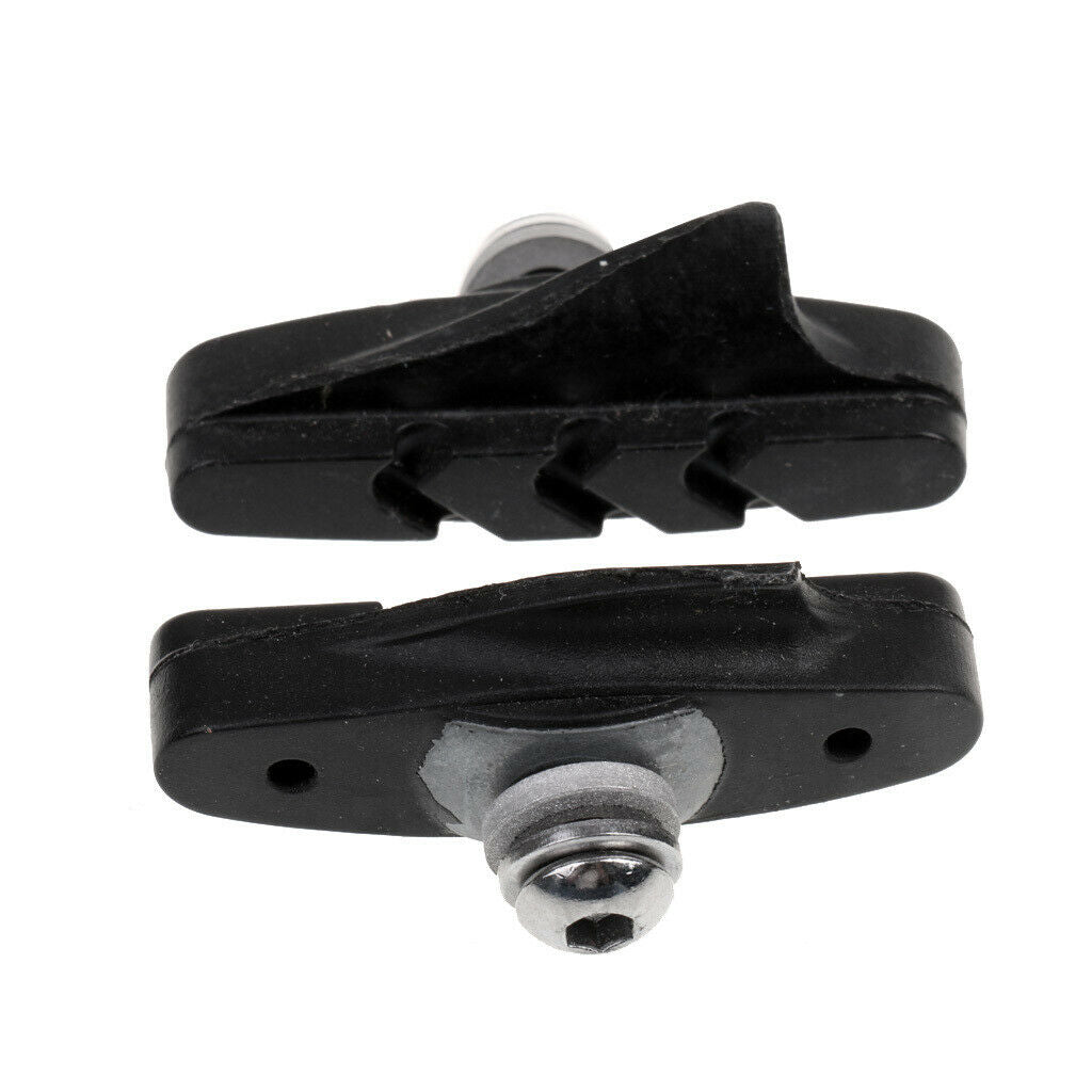 4 Pair Durable Road Mountai Bike Brake Pads Fixed Gear Bicycle V Brake Gear