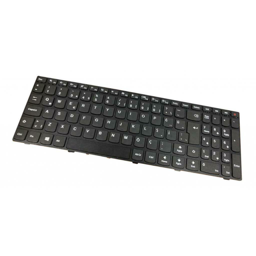 Black Plastic TR Turkish Layout Laptop Keyboard for Lenovo IdeaPad 110-17IKB