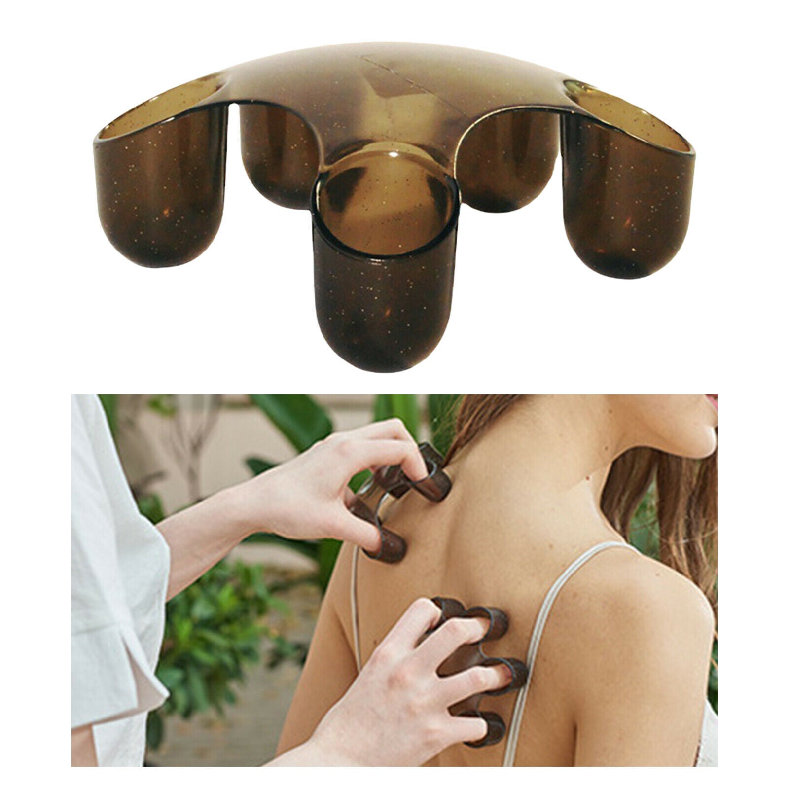 Five Finger massager Fingers Head Scratcher For Hair Care Head Body Relax