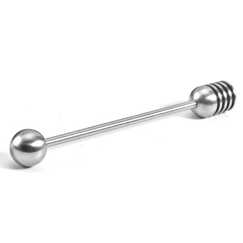 304 Stainless Steel Honey Dipper Stick Server Coffee Stirring RodBDAU