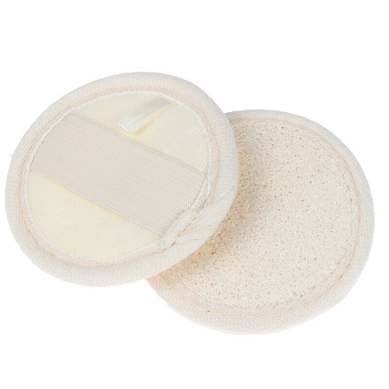 1Pc Bath Body Shower Sponge Scrubber Natural Loofah Luffa Loofa Bathing Brus Qx