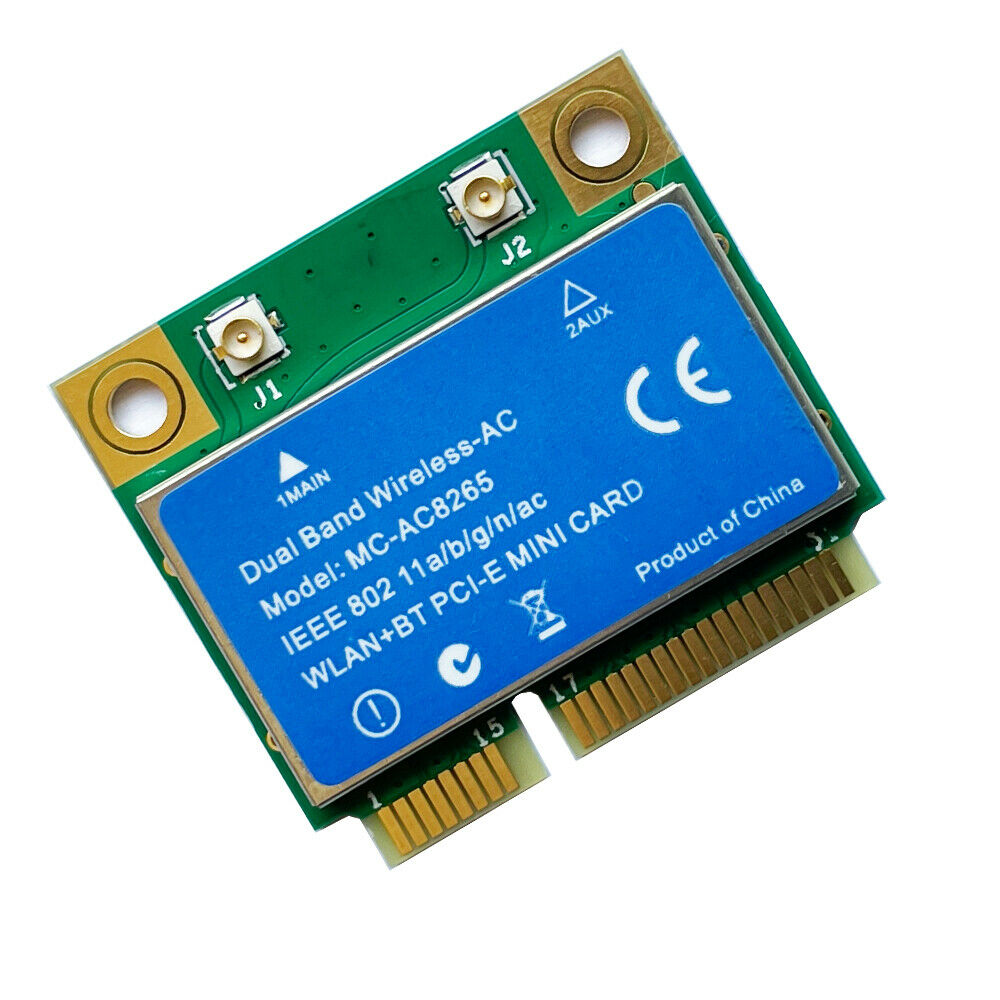 MC-AC8265 Dual Band 2.4G/5G BT4.2 PC-E WIFI CARD For intel 8265NGW 8265D2W HMW