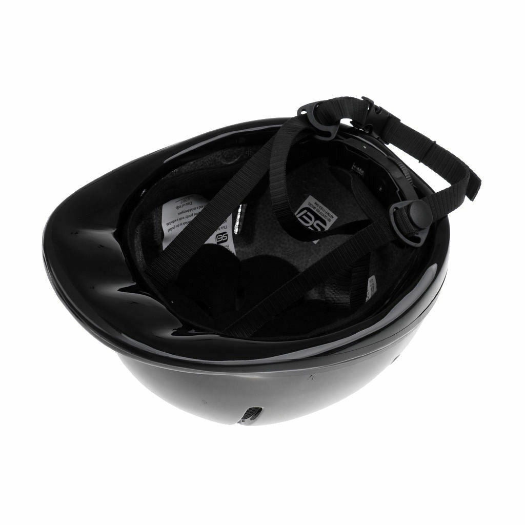 Children Kids Adjustable Horse Riding Hat/Helmet Head Protective Gear Black