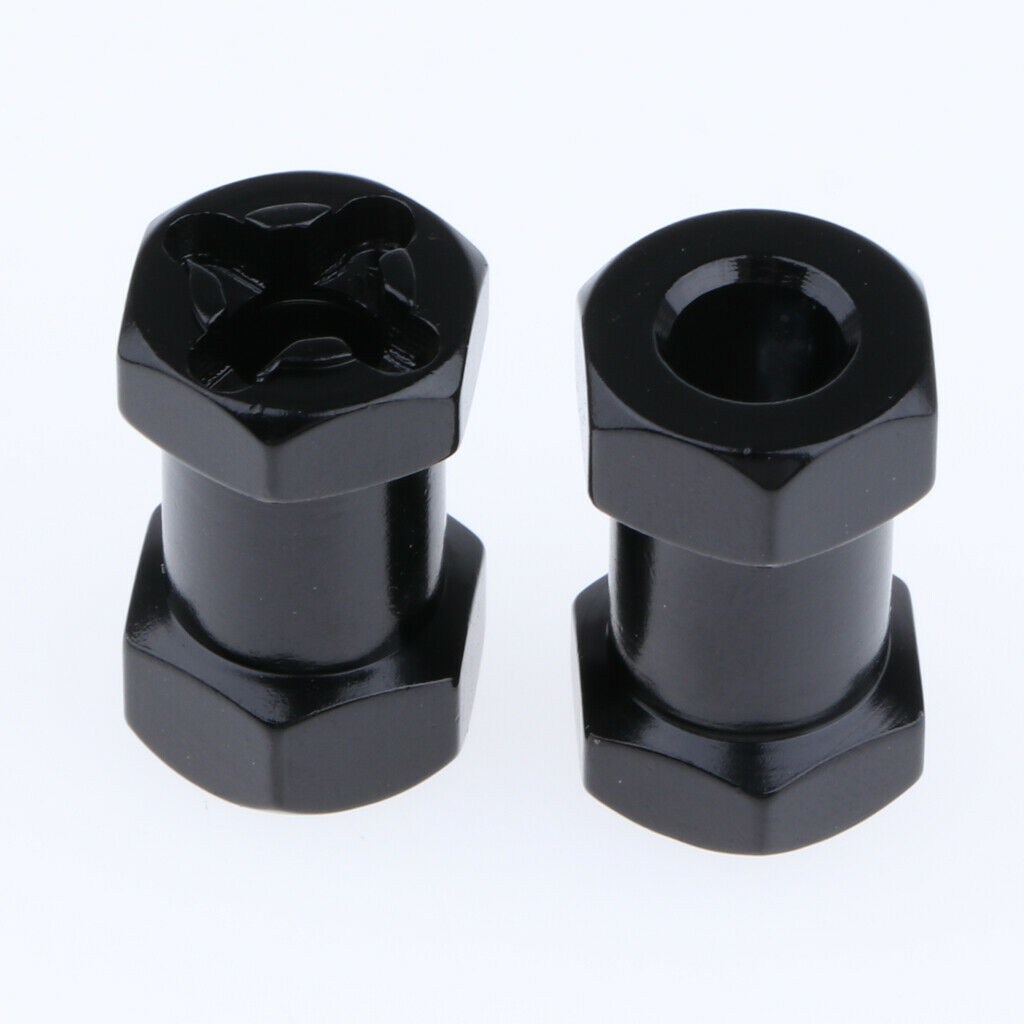 16x 15-20mm Wheel Hex Hub  Extension Adaptor for 1/10 RC Car Axial SCX10 D90