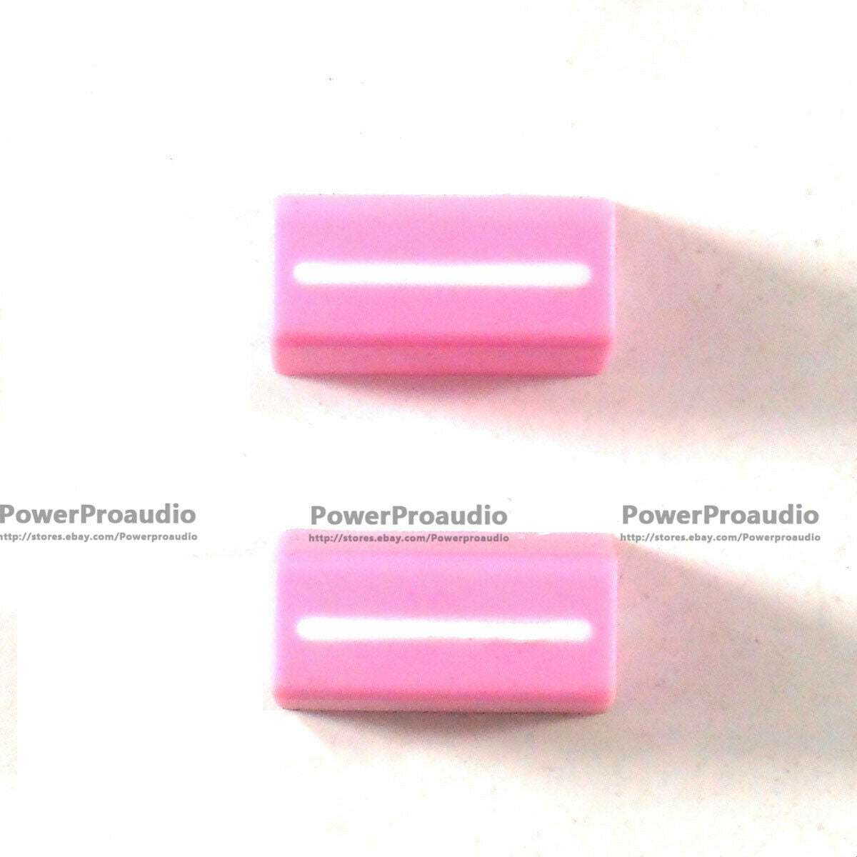 20x Fader Cap Straight Slide Potentiometer Cap For RANE TTM-54 56 57 61 68 Pink