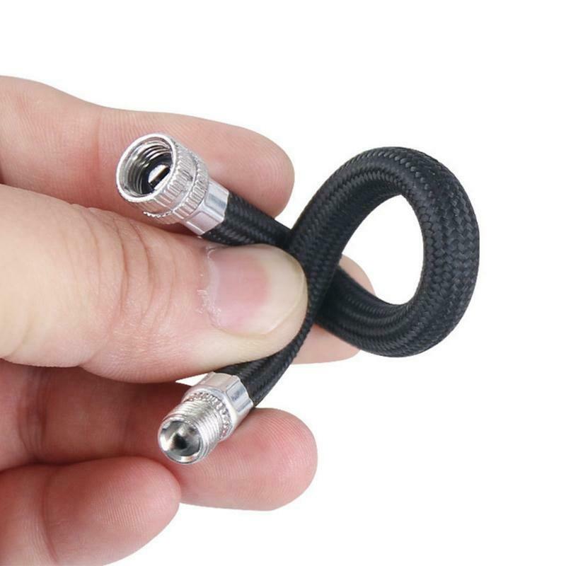 1Pc Portable Bicycle Pump Extension Hose Air Pump Inflator Hose Tube Pipe Cord