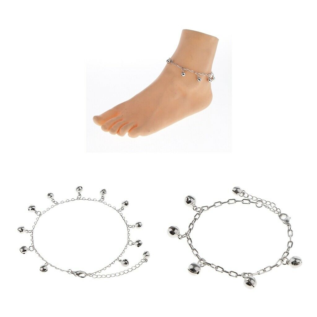 Fashion beach anklet with small pendant, adjustable, for women and