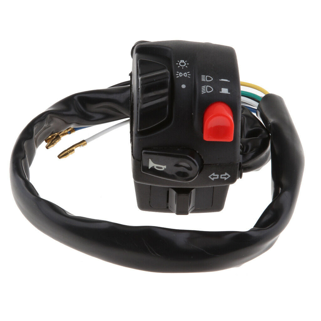 12V 2 on / off turn signal switch light switch handlebar turn signal switch