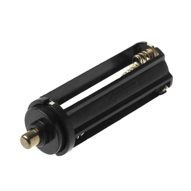 Cylindrical Type Plastic Battery Holder For 3x AAA To 18650 Battery Converter