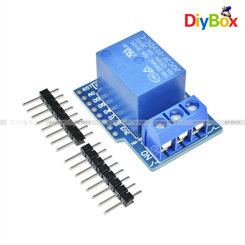 Relay Shield for Arduino WeMos D1 Mini ESP8266 Development Board D