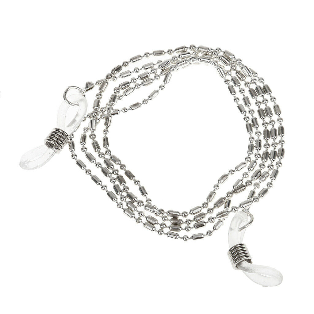 2 Pcs Eyeglass Holder Chain Necklace 61cm String Retainer Lanyard for Men Women