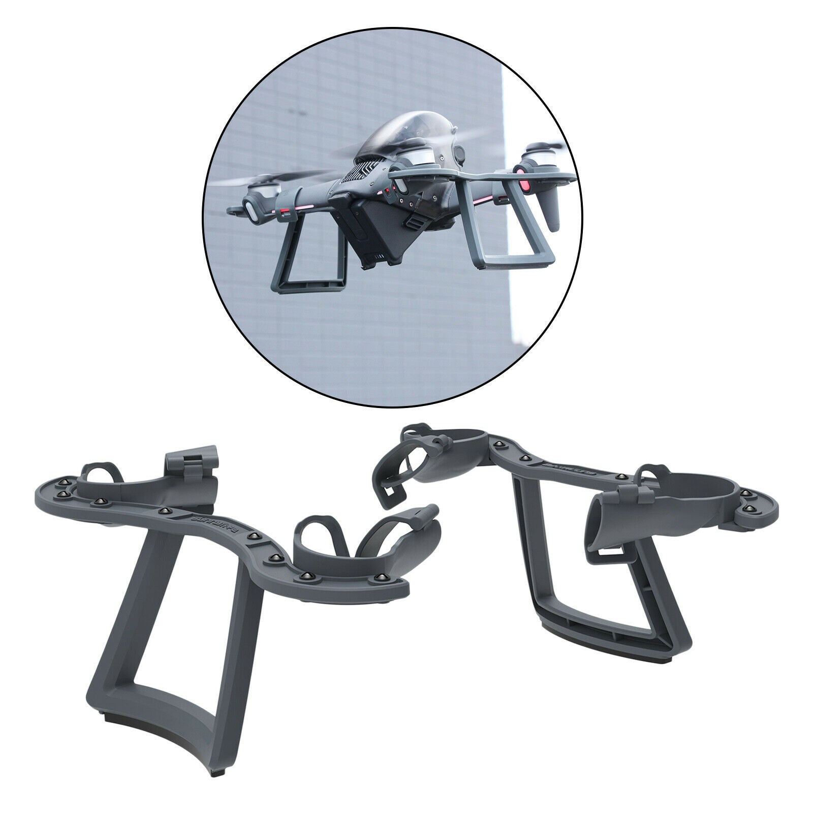 1 Pair Heightening Tripod for DJI FPV Racing Drone Accessories Durable