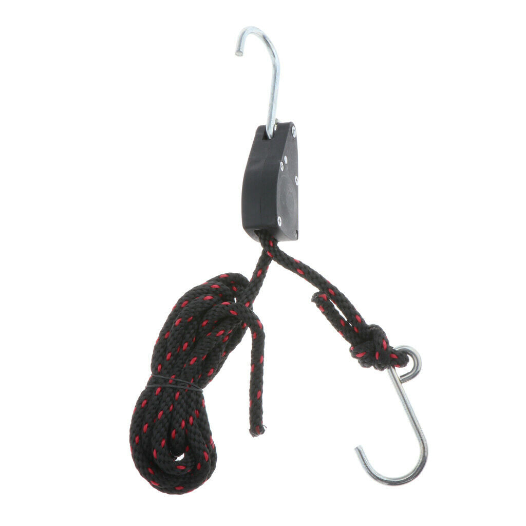 Durable Nylon Kayak Ratchet Car Tie Down Straps 8.2ft Roller Carrier Hooks