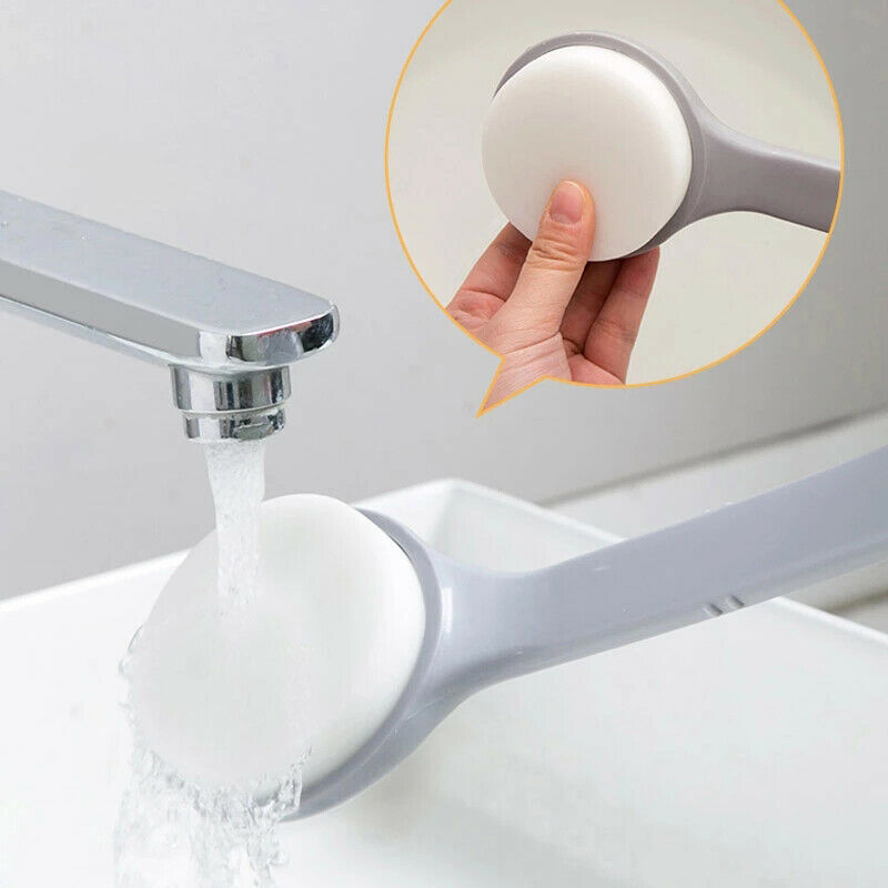 Long Handle Exfoliating Bath Sponge Back Scrubber Exfoliator Cleaning Equ.l8