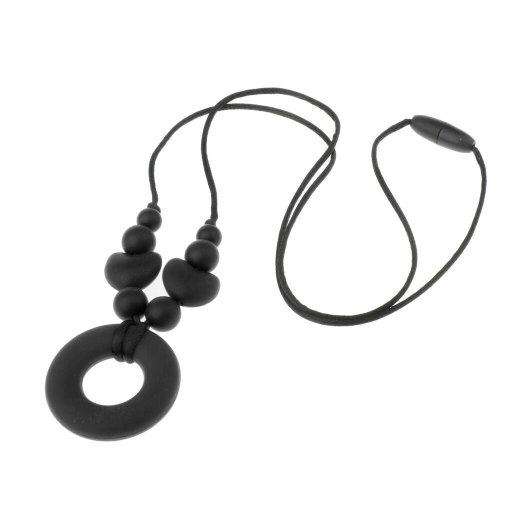 Newborn Molars Necklace Safe Non-toxic Silica Baby Molar Soothing Toys