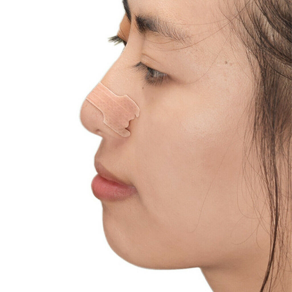 Fabric Ventilation Nasal Strips Blocked Nose Stickers for Snoring Relief
