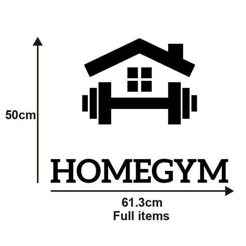 Gym Decoration Vinyl Wall Decals For Fitness Rooms Decor Gym Stick.l8